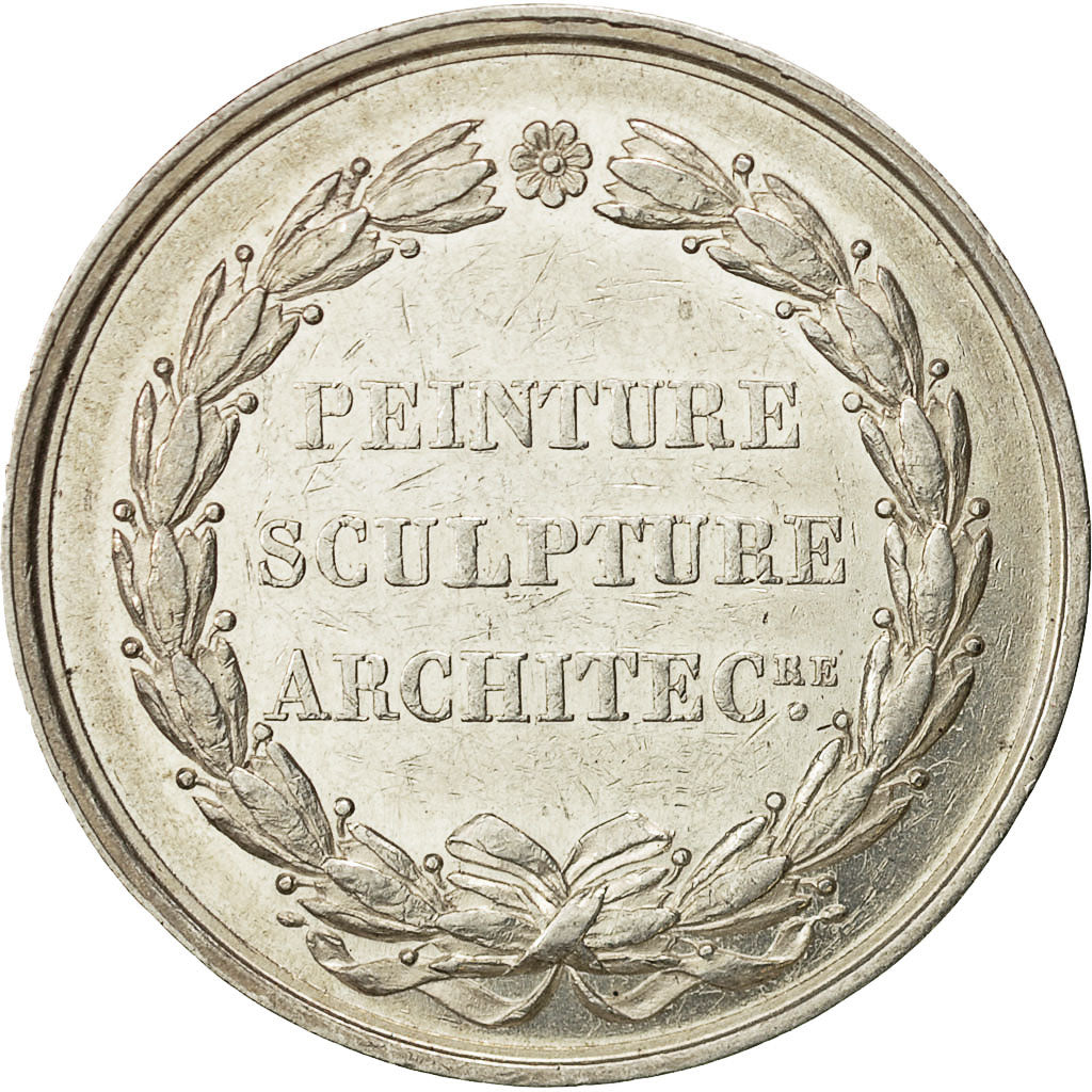 Frankrijk, Token, Ecole Royale des Beaux Arts, Peinture, 1818, Gatteaux, ZF+