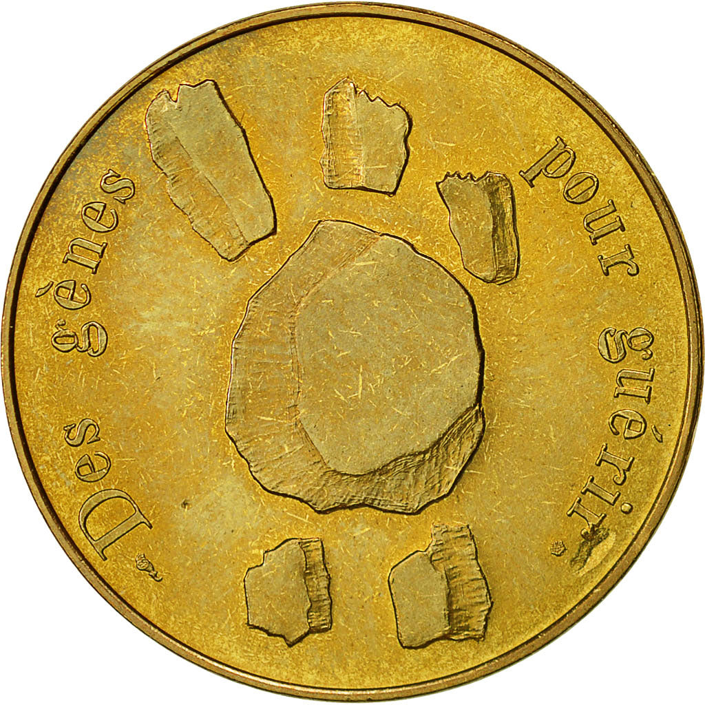 Francia, medaglia, Téléthon, 1993, SPL, Alluminio-bronzo