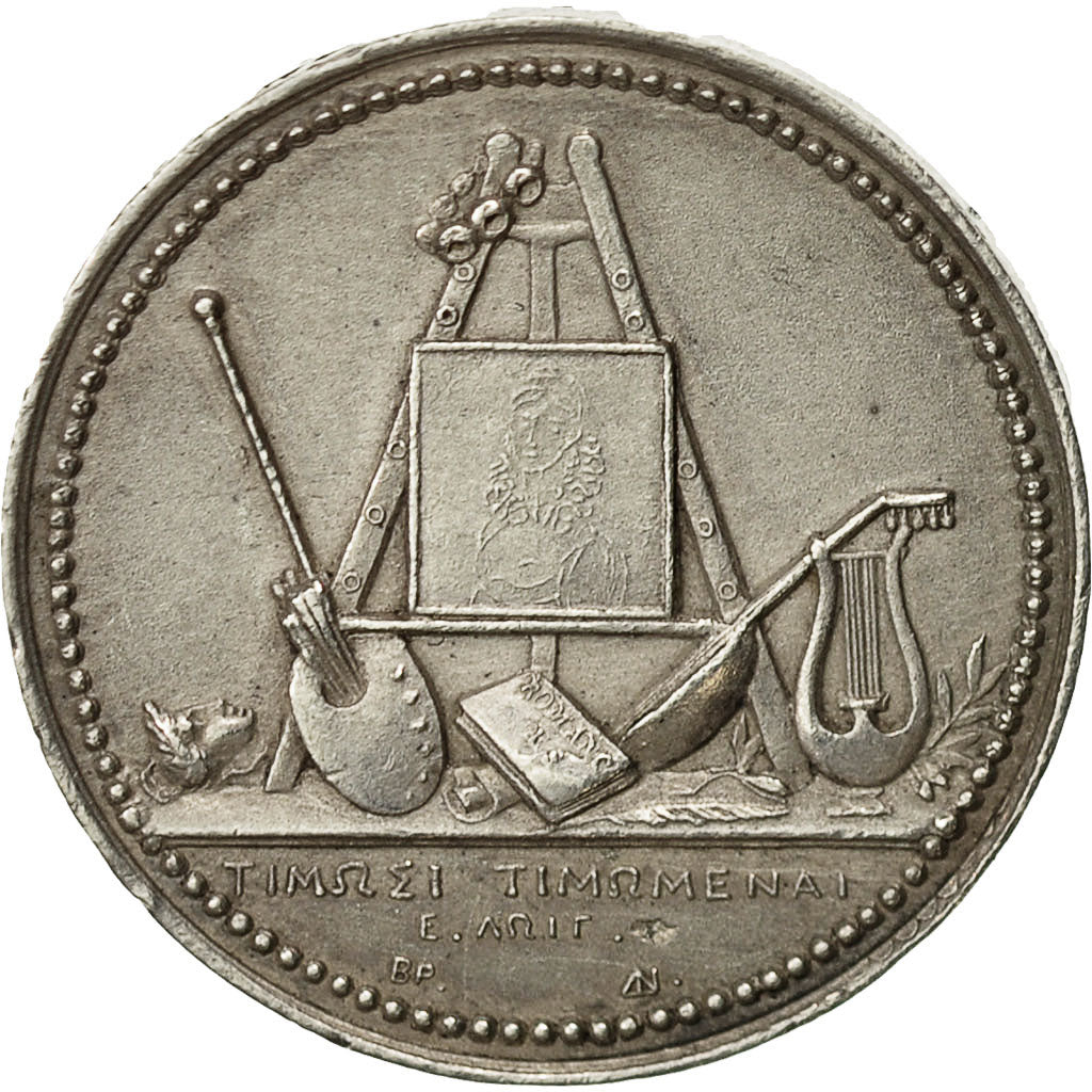 Francia, Token, Premier Empire, Napoléon, Hortense de Beauharnais, Undated