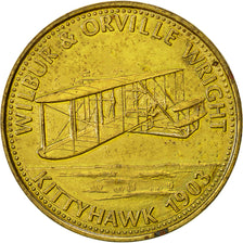 Francia, Token, Aviation, Wilbur et Orville Wright, 1903, Undated, SPL