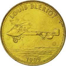 France, Jeton, Aviation, Louis Blériot, 1909, Undated, SPL, Bronze-Aluminium