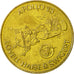 France, Token, Espace, Apollo 13, Undated, MS(63), Bronze-Aluminium