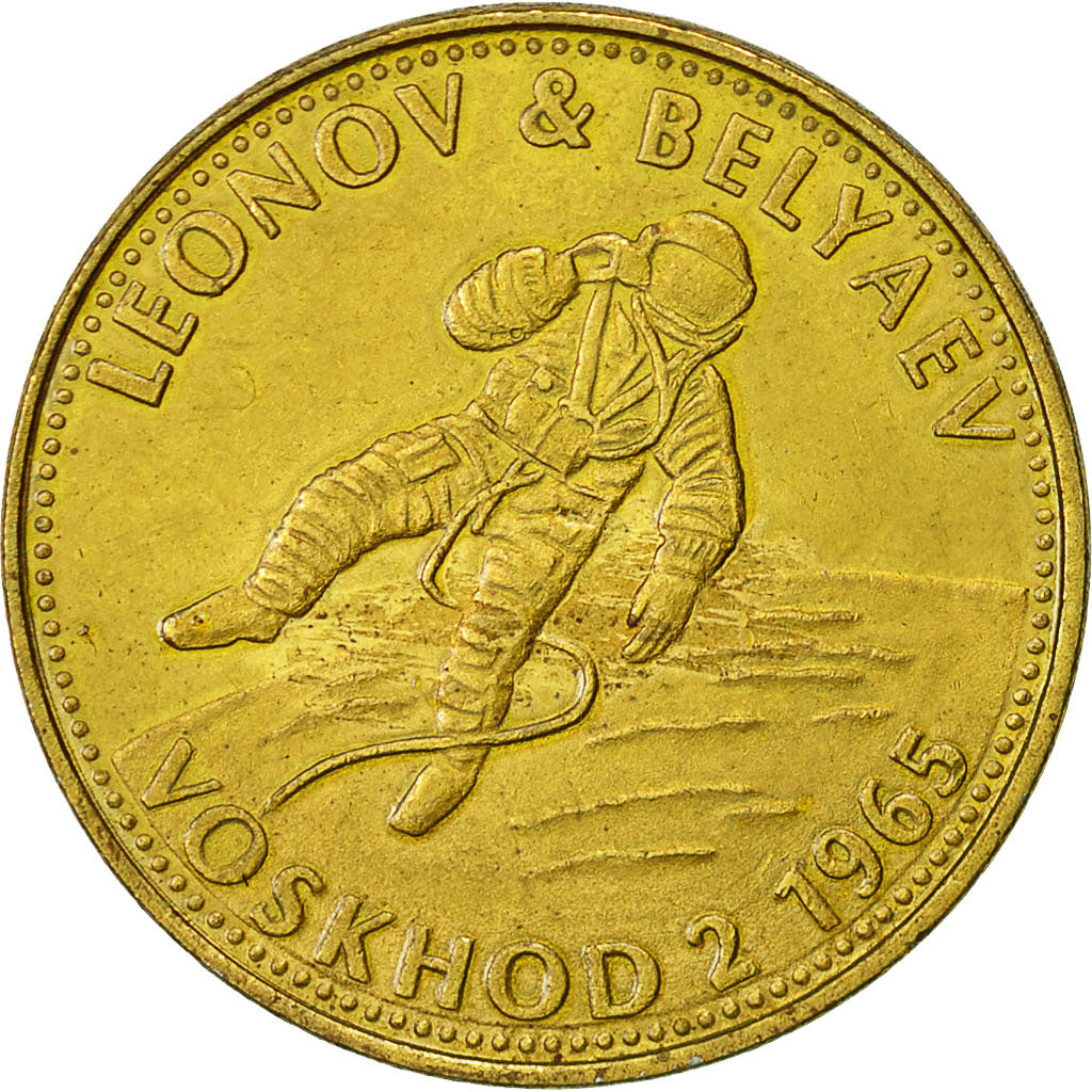 France, Token, Espace, Leonov et Belyaev, 1965, Undated, MS(63)