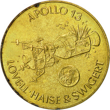 France, Token, Espace, Apollo 13, 1970, Undated, MS(63), Bronze-Aluminium