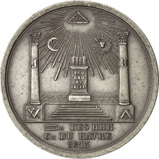 France, Token, Masonic, Loge des HHH, Orient du Havre, 1813, Coquardon, MS(63)