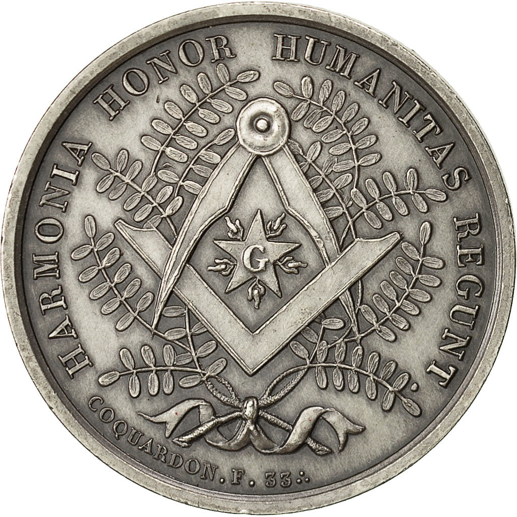 France, Token, Masonic, Loge des HHH, Orient du Havre, 1813, Coquardon, MS(63)