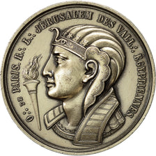 France, Token, Masonic, Loge de Jérusalem des Vall. Egyptiennes, MS(63), Silver