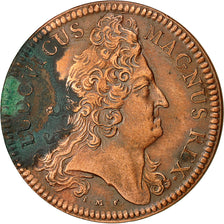 Francia, Token, Louis XIV, Procureur du Chastelet, 1710, MB, Rame