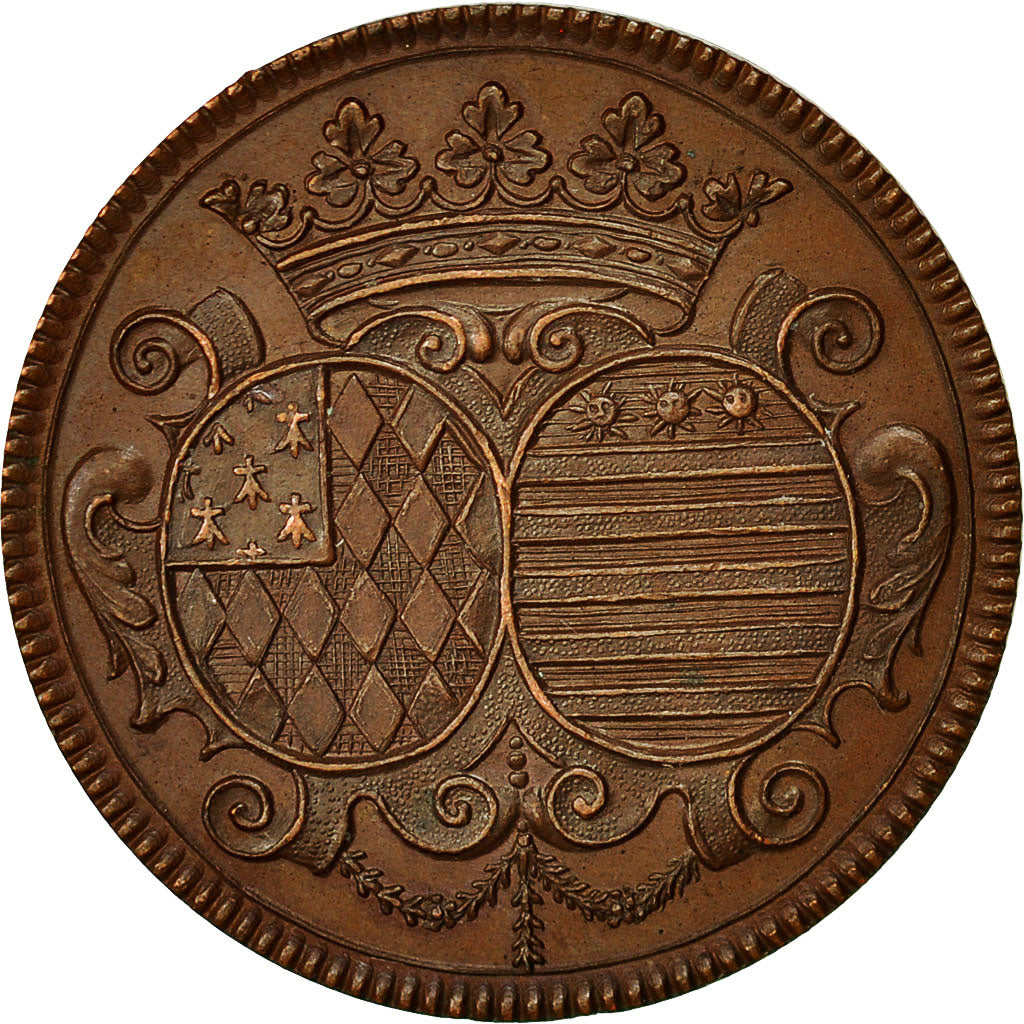 Frankreich, Token, Louis XV, Procureurs de la Cour, Undated, VZ, Kupfer