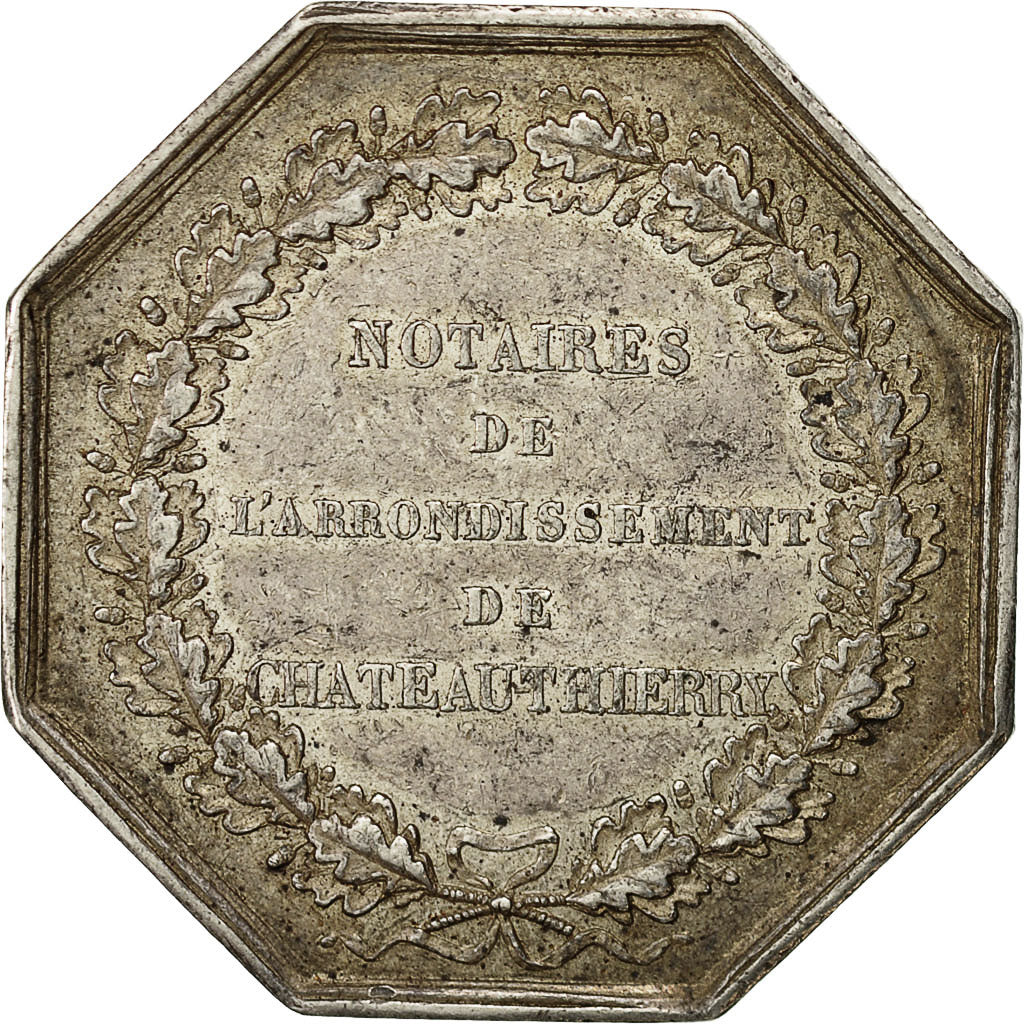 Francia, Token, Notary, Arrondissement de Château-Thierry, Undated, Dubois