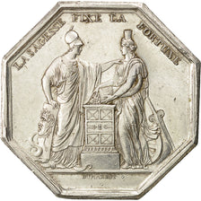 Frankreich, Token, Banque de France, An VIII, Dumarest, SS+, Silber