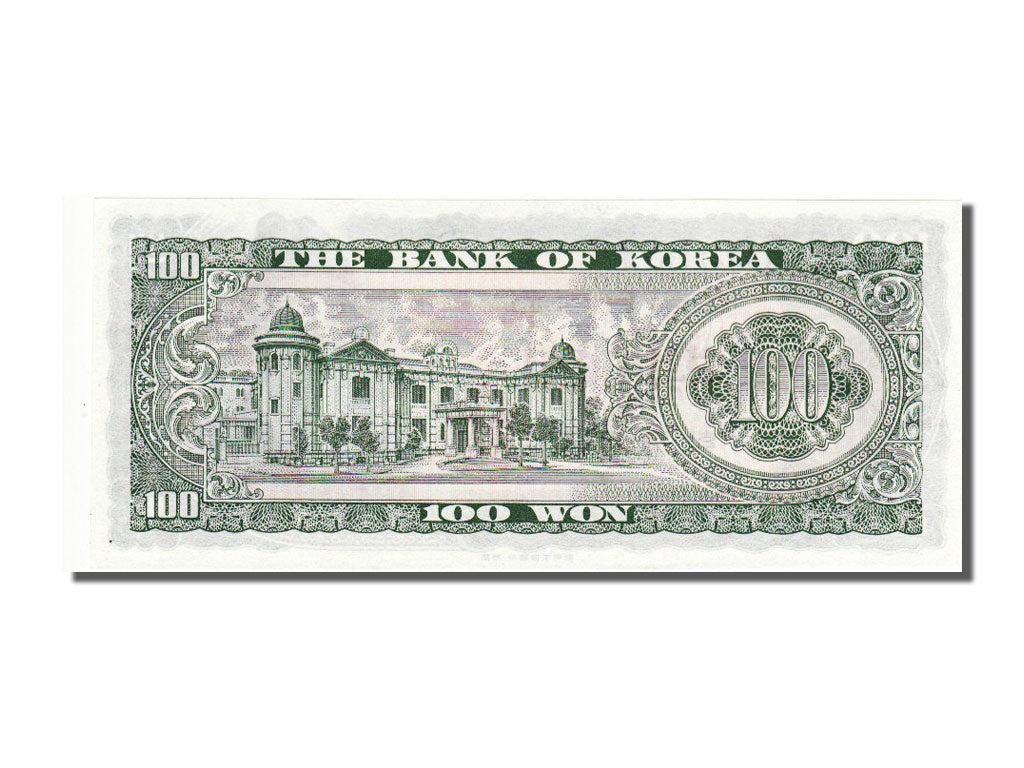 South Korea, 100 Won, 1965, UNC(65-70), 30447767