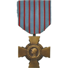 France, Croix du Combattant, Medal, 1914-1918, Excellent Quality, Bronze, 36.5