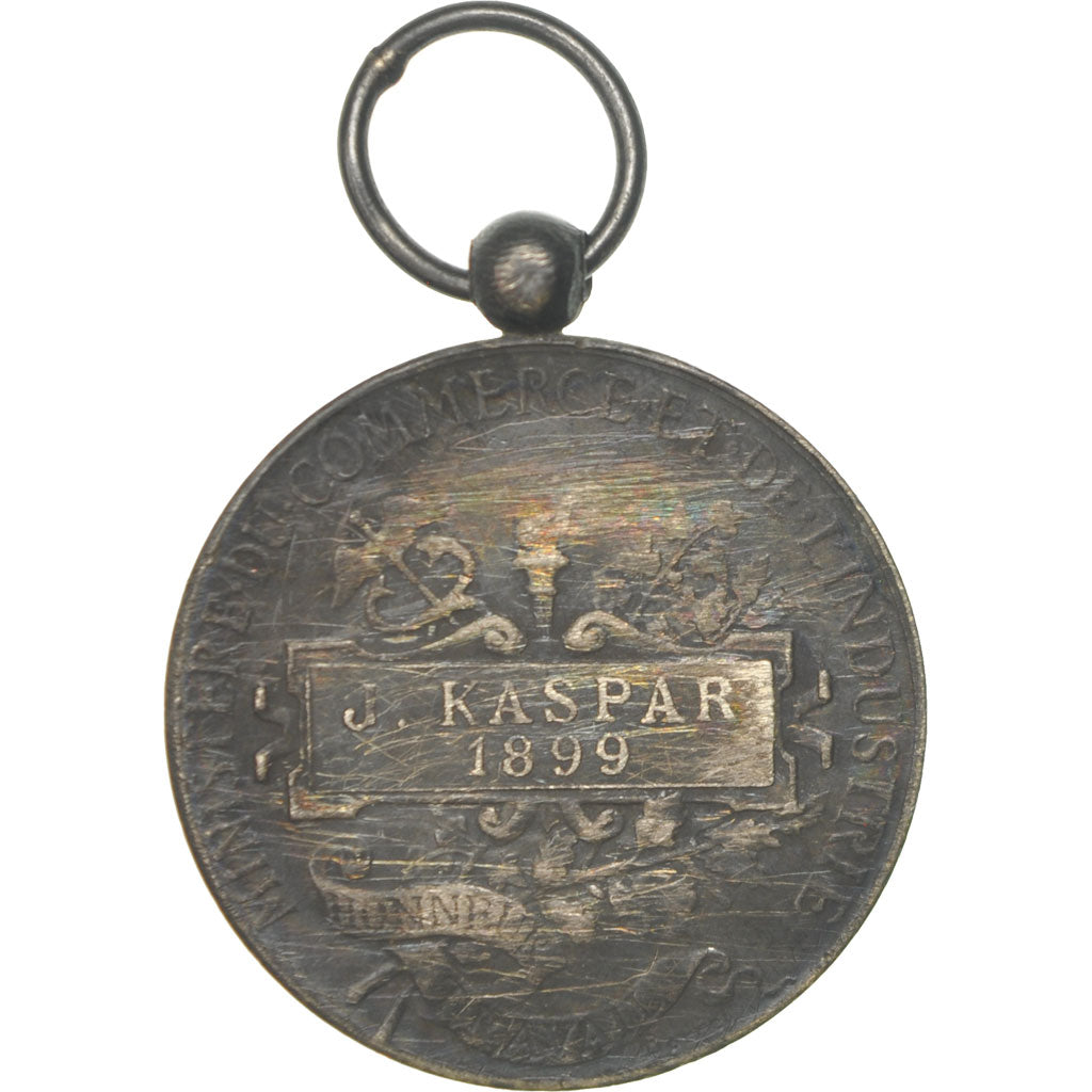 France, Medal, Ministère du Commerce et de l'Industrie, 1899, Borrel