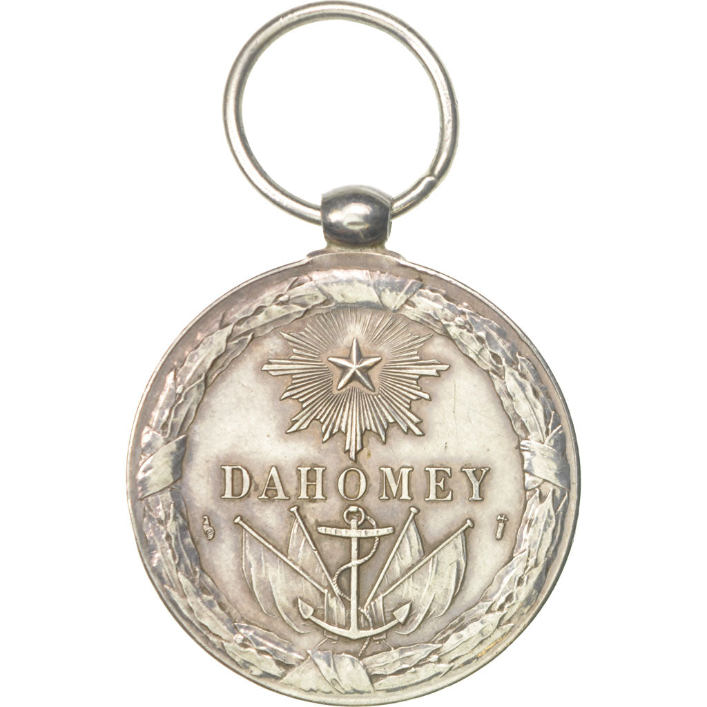 France, Campagne du Dahomey, Medal, 1890-1892, Excellent Quality, Dupuis.D