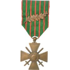Frankrijk, Croix de Guerre, Une palme, Medaille, 1914-1916, Heel goede staat