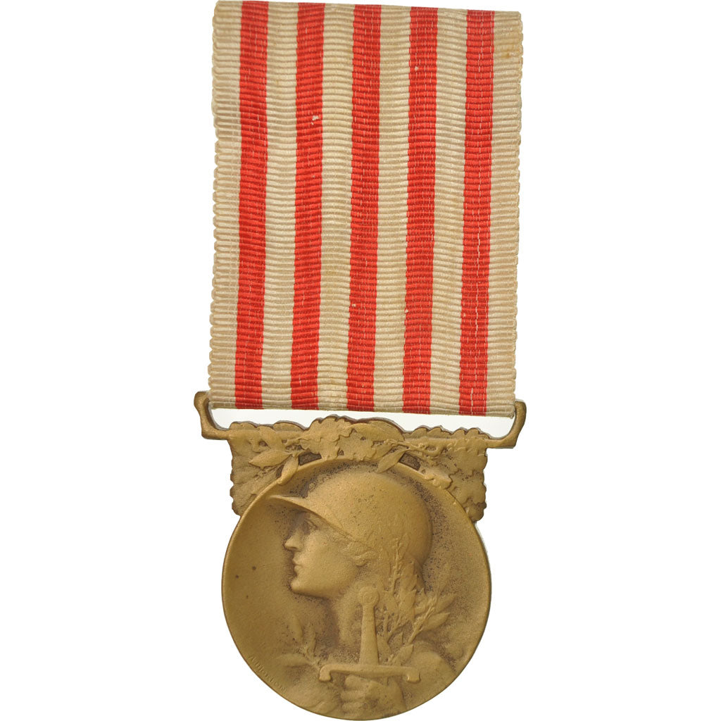 France, Grande Guerre, Medal, 1914-1918, Very Good Quality, Morlon, Bronze, 33