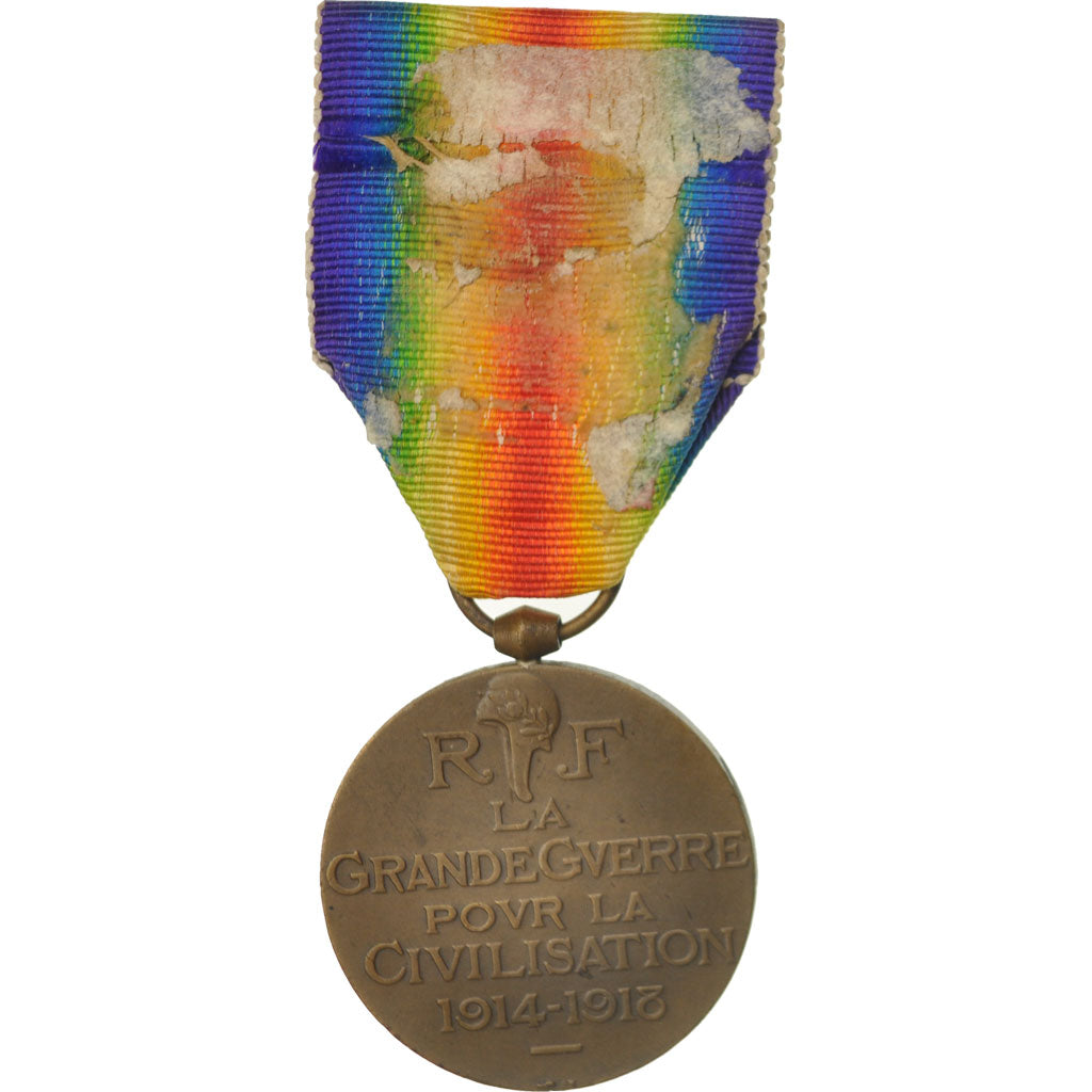 France, La Grande Guerre pour la Civilisation, Médaille, 1914-1918, Très bon