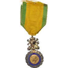 Frankrijk, Militaire, IIIème République, Medaille, 1870, Good Quality, Zilver