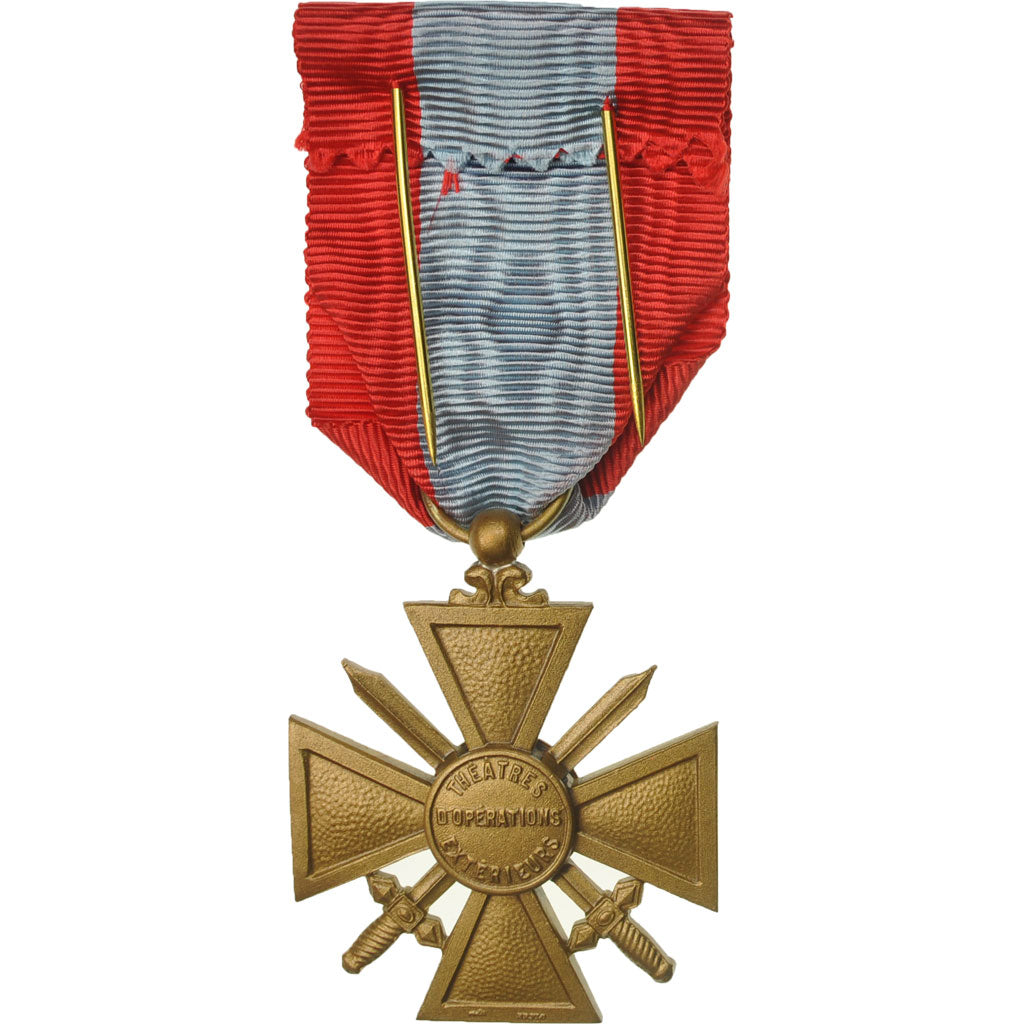 France, Croix de Guerre des Théâtres d'Opérations Extérieurs, Médaille, Non