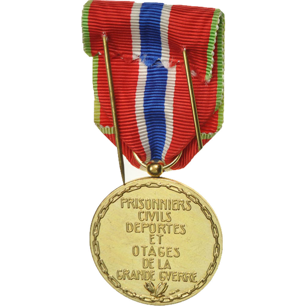 Francia, Prisonniers Civils Déportés de la Guerre, medalla, Sin circulación