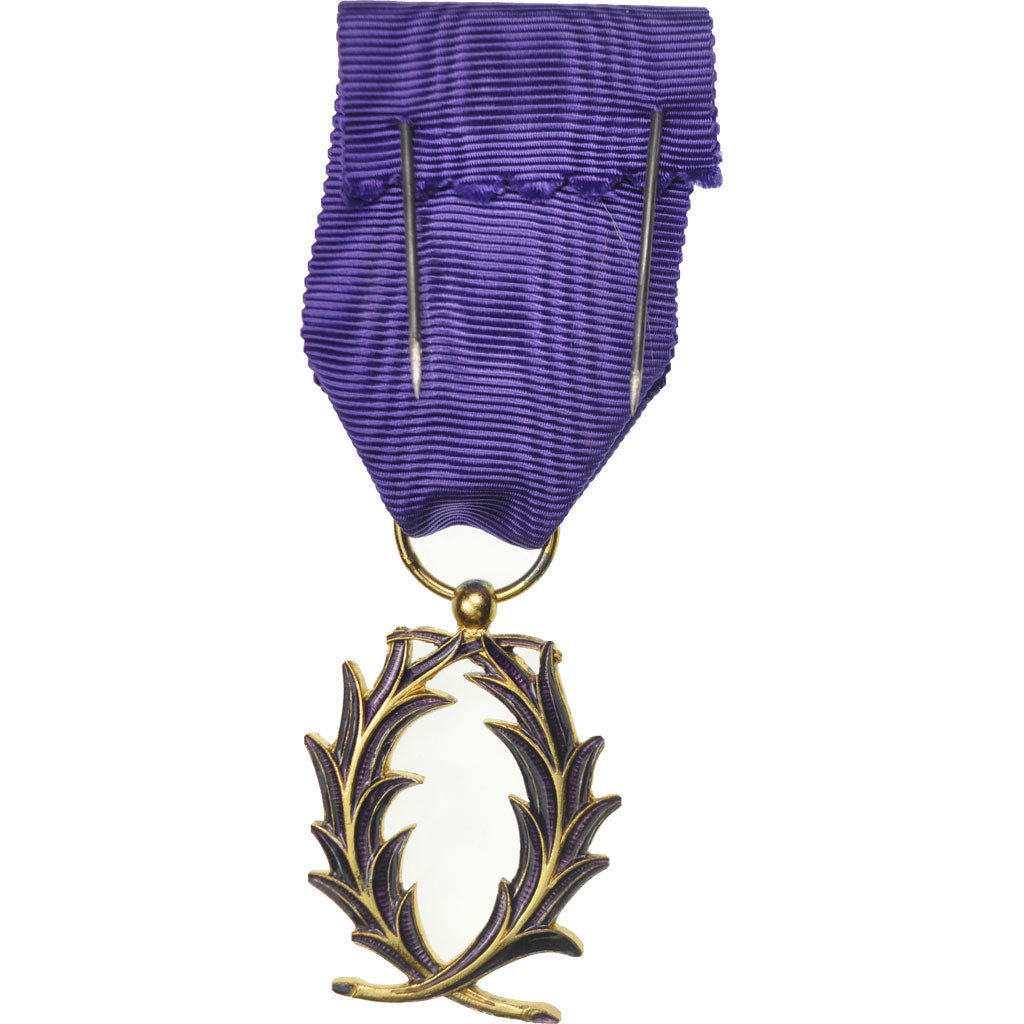 France, Palmes Académiques Officier, Medal, Uncirculated, Silver, 36
