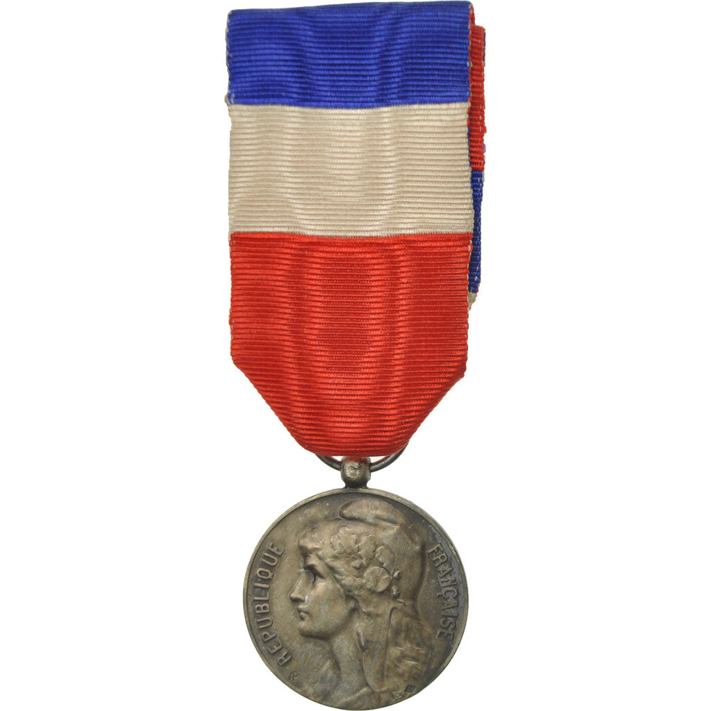 France, Commerce-Travail-Industrie, Medal, Very Good Quality, Silver, 27