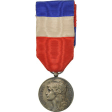 Frankrijk, Commerce-Travail-Industrie, Medaille, Heel goede staat, Zilver, 27