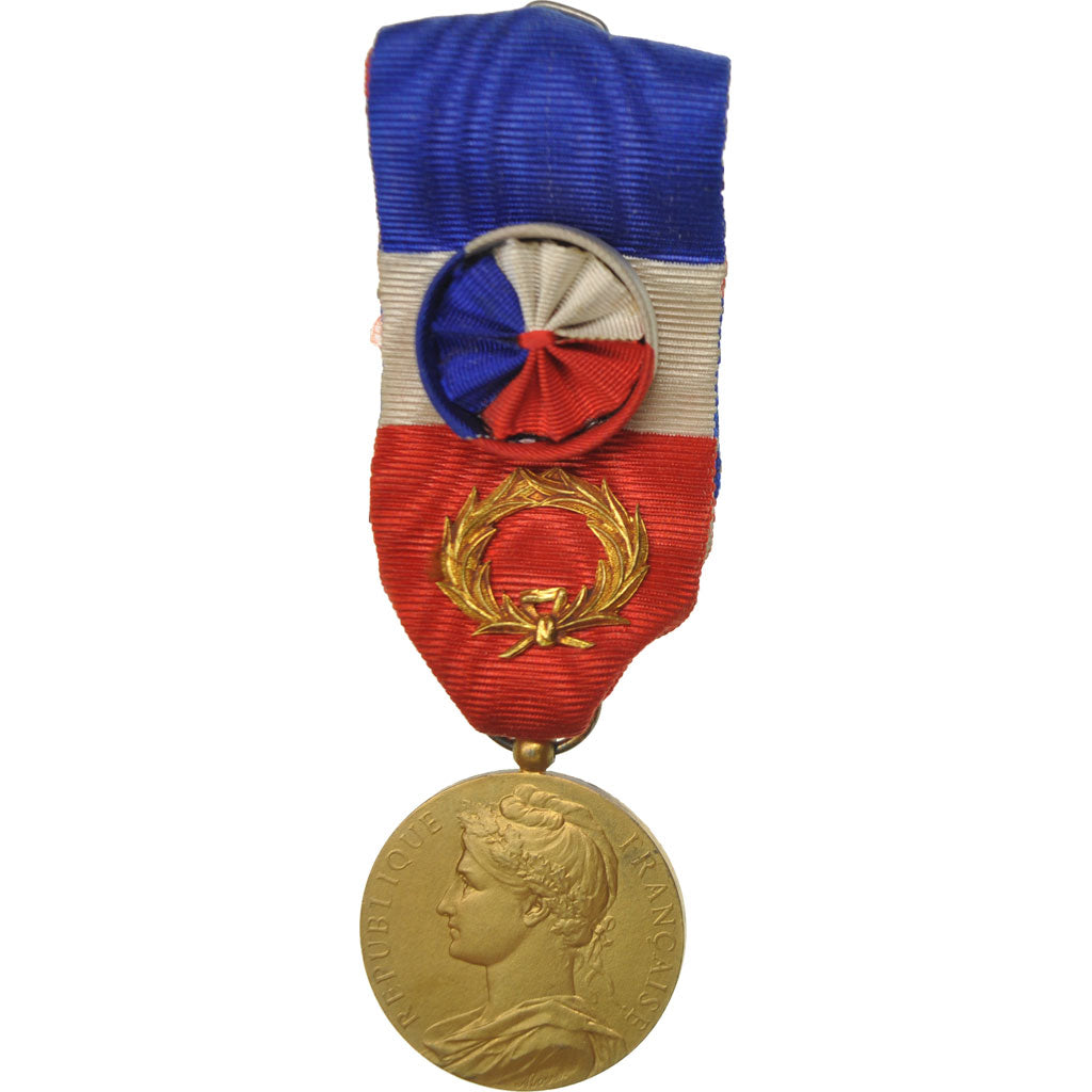 France, Ministère du Commerce et de l'Industrie, Couronne, Medal, 1938