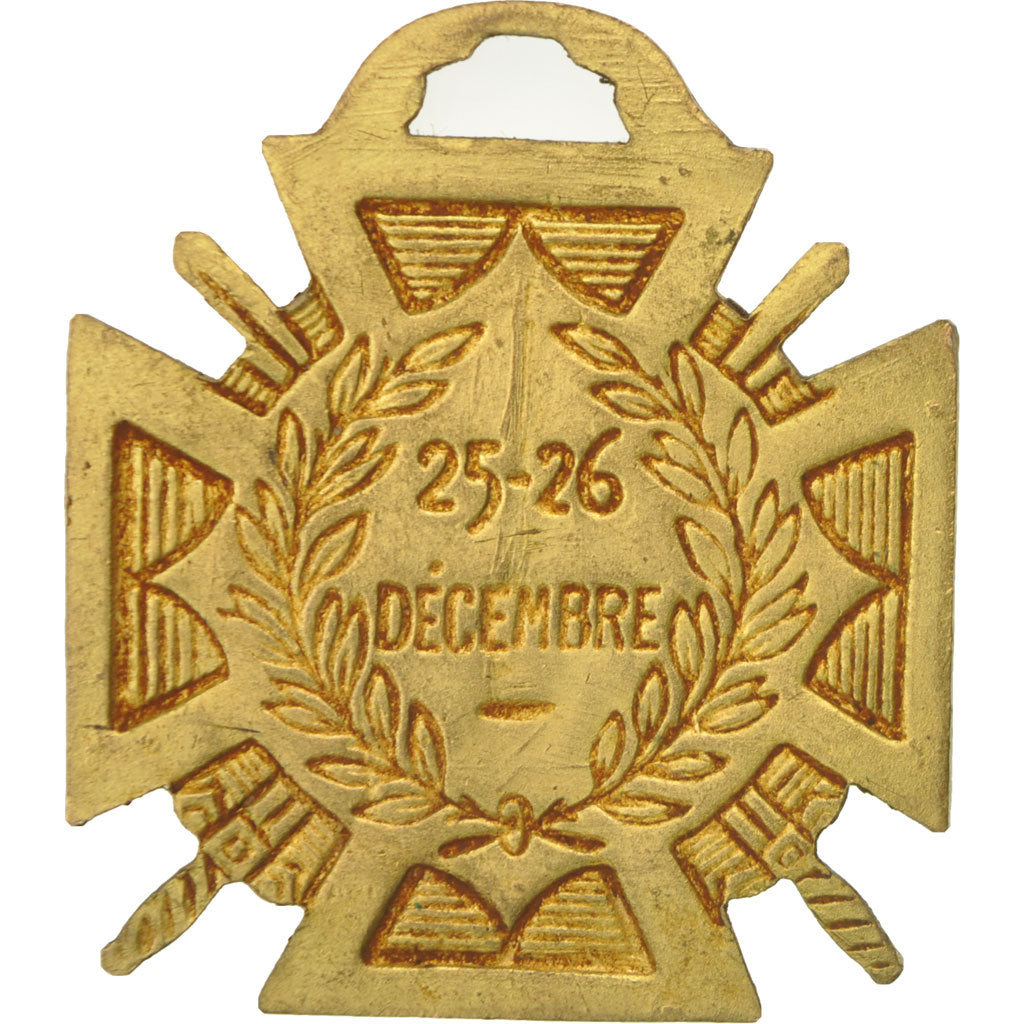 Frankreich, Journée du poilu, Medaille, 1915, Very Good Quality, Gilt Bronze