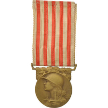 Francia, Grande Guerre, medalla, 1914-1918, Muy buen estado, Morlon, Bronce, 33