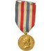 Francia, Médaille d'honneur des chemins de fer, medalla, 1954, Muy buen estado