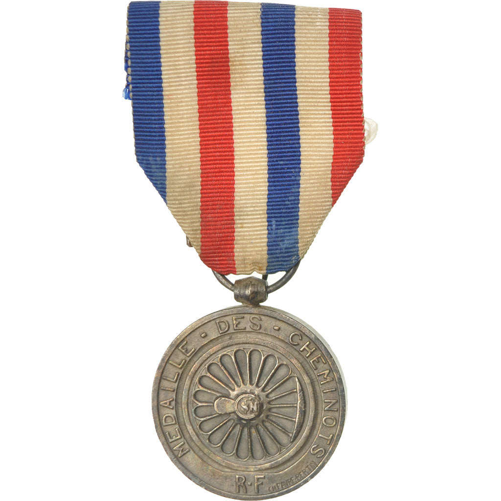 Francia, Médaille des cheminots, medaglia, 1946, Ottima qualità, Favre-Bertin