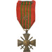 France, Croix de Guerre, Médaille, 1939, Très bon état, Bronze, 37