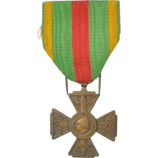 France, Croix du Combattant Volontaire, Médaille, 1914-1918, Excellent Quality
