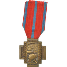 France, Croix de Feu, Anciens Combattants, Médaille, 1914-1918, Très bon