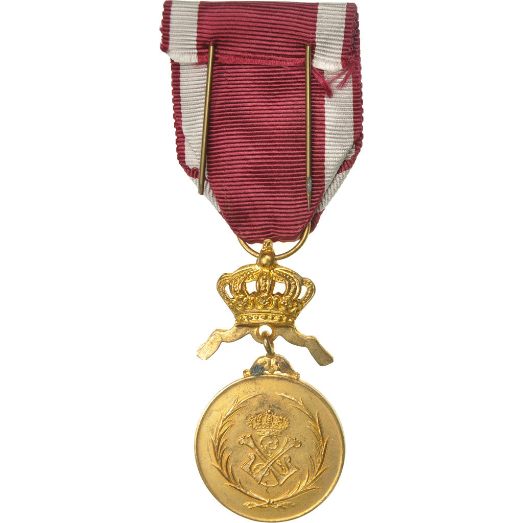 Bélgica, Travail et Progrès, medalla, Excellent Quality, Bronce dorado, 31