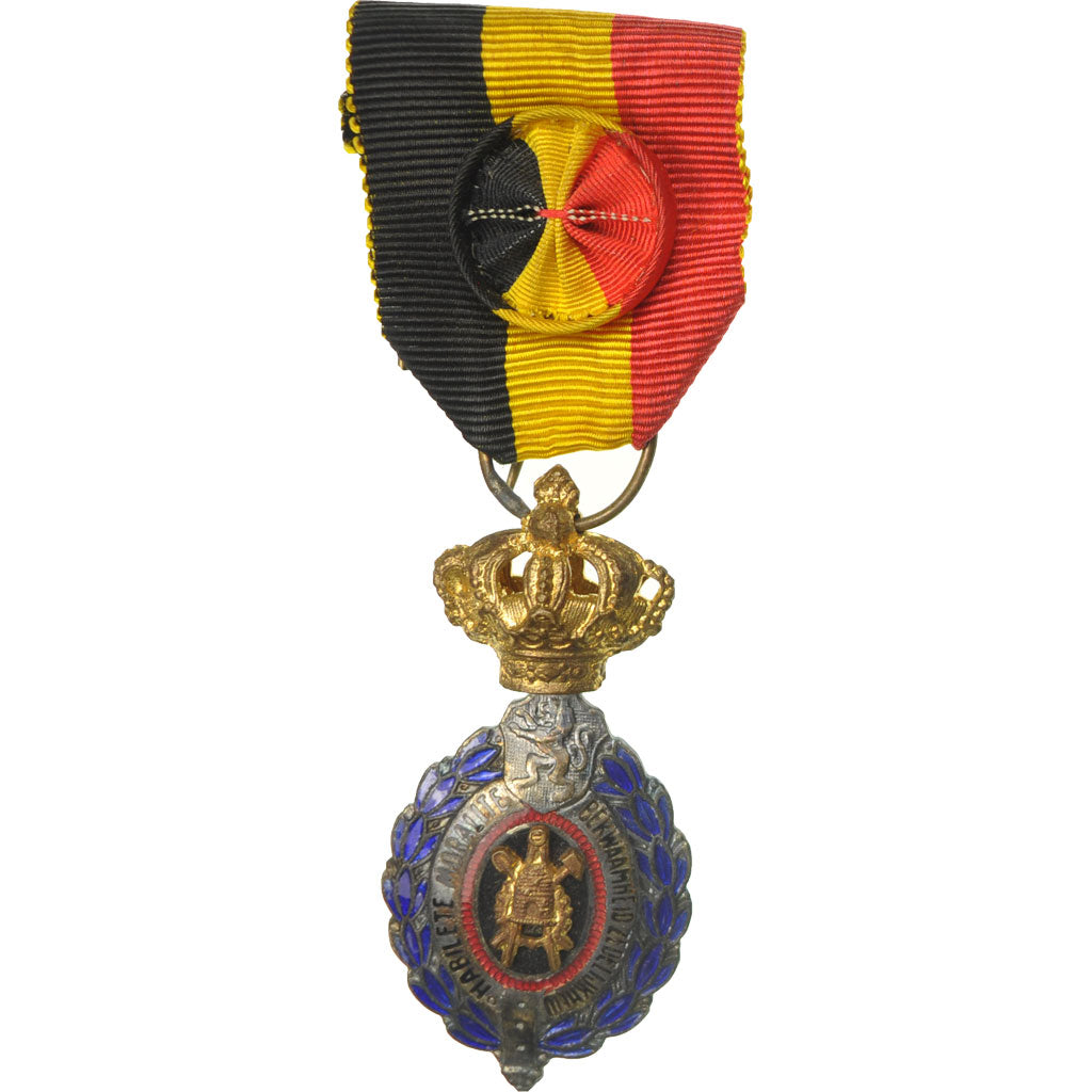 Belgien, Médaille du Travail 1ère Classe avec Rosace, Medaille, Excellent