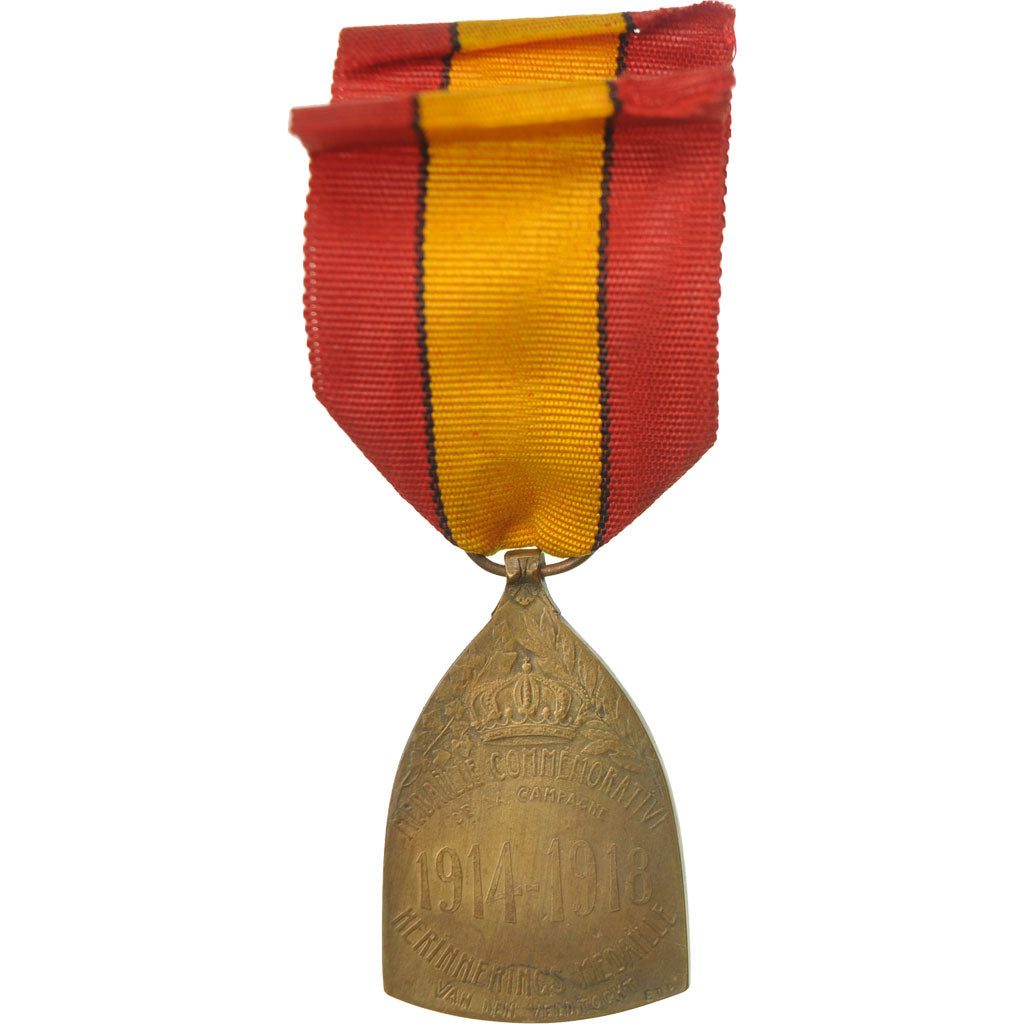 Belgium, Médaille Commémorative, Medal, 1914-1918, Very Good Quality, De