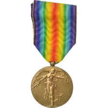 Belgien, Médaille Interalliée de la Victoire, Medaille, 1914-1918, Very Good