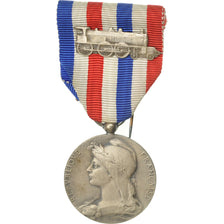 Francia, Médaille d'honneur des chemins de fer, medaglia, 1957, Eccellente