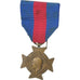 Frankreich, Services Militaires Volontaires, Medaille, 1934-1957, Very Good