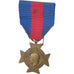 France, Services Militaires Volontaires, Médaille, 1934-1957, Très bon état
