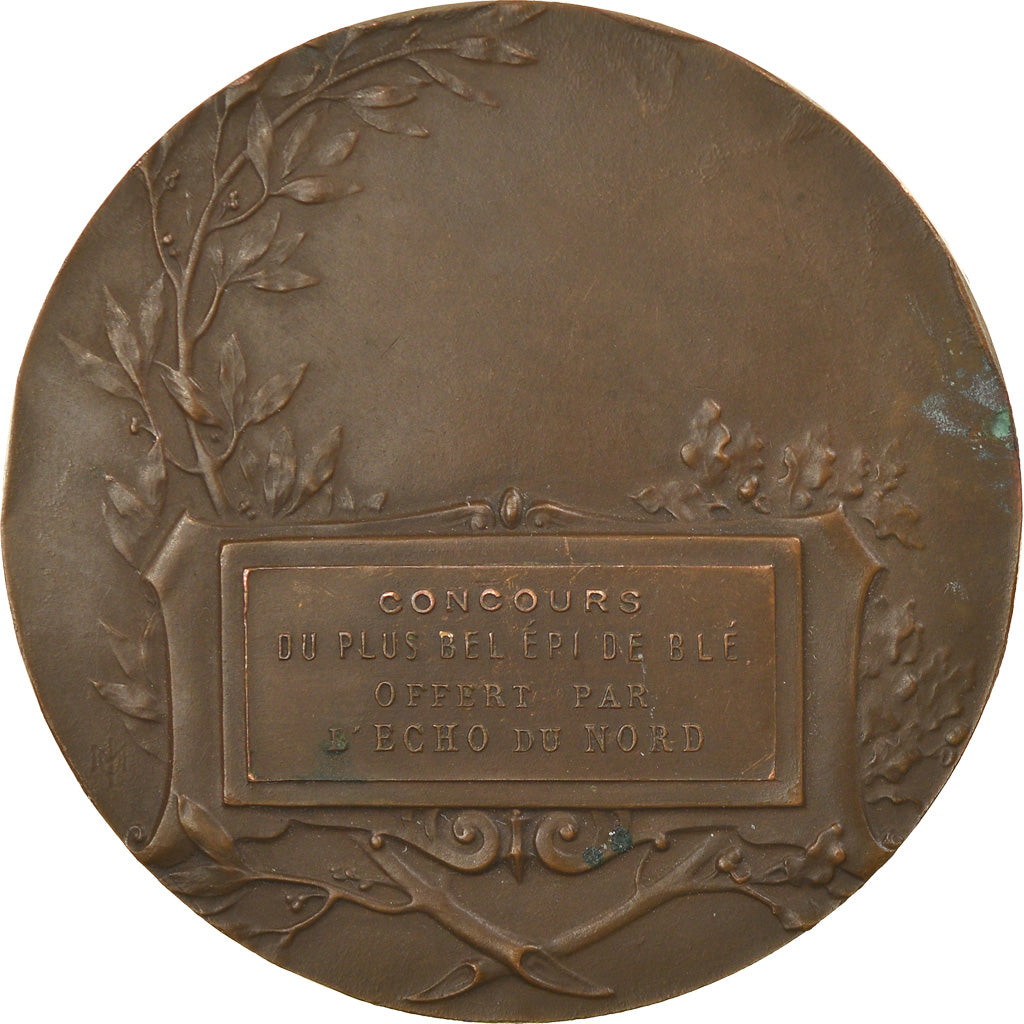 France, Médaille, Concours du plus Bel Epi de Blé, l'Echo du Nord, Monier