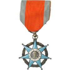 Frankrijk, Ordre du Mérite Social, Medaille, Excellent Quality, Zilver, 40