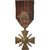 France, Croix de Guerre, Une Etoile, Médaille, 1914-1917, Très bon état