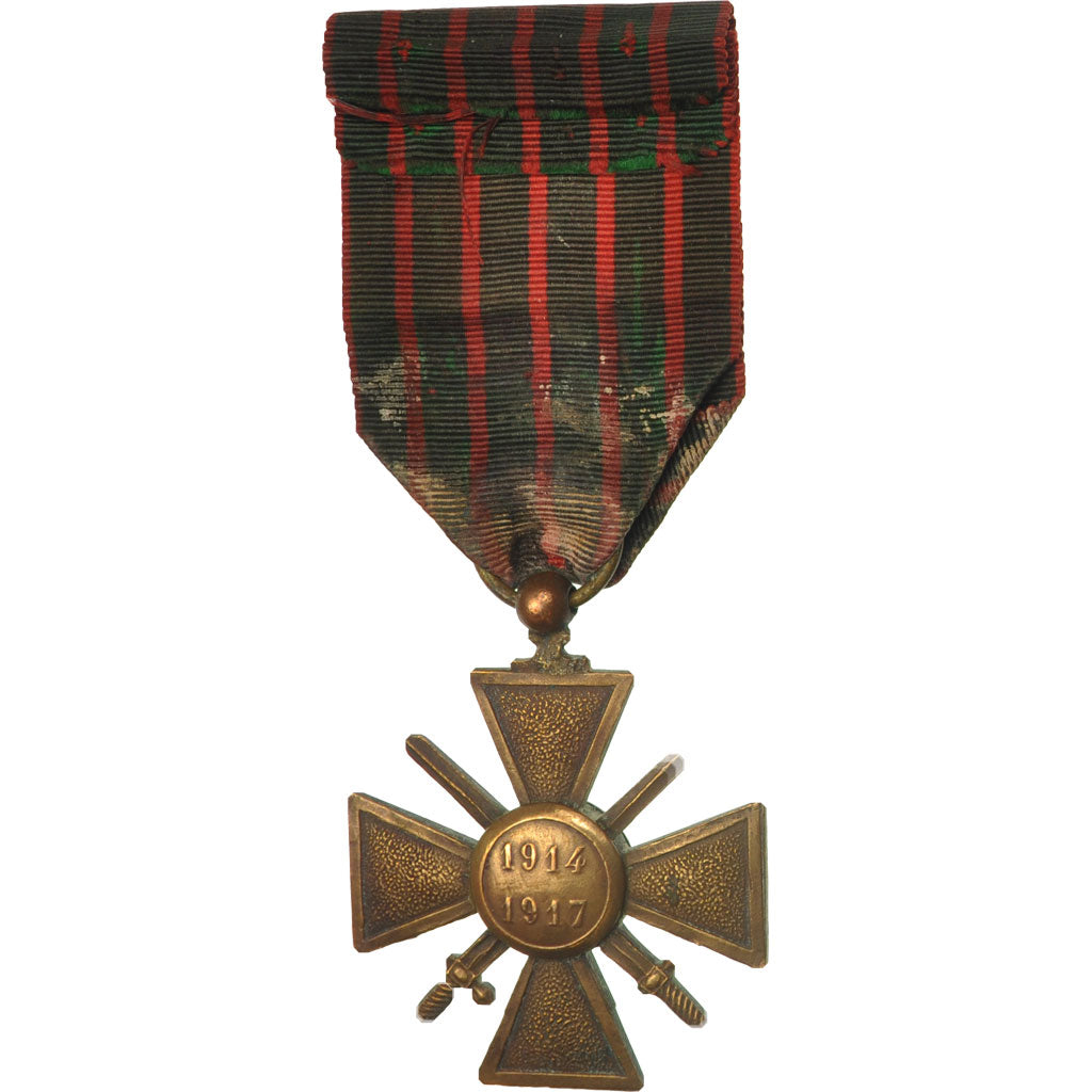 France, Croix de Guerre, Une Etoile, Medal, 1914-1917, Very Good Quality