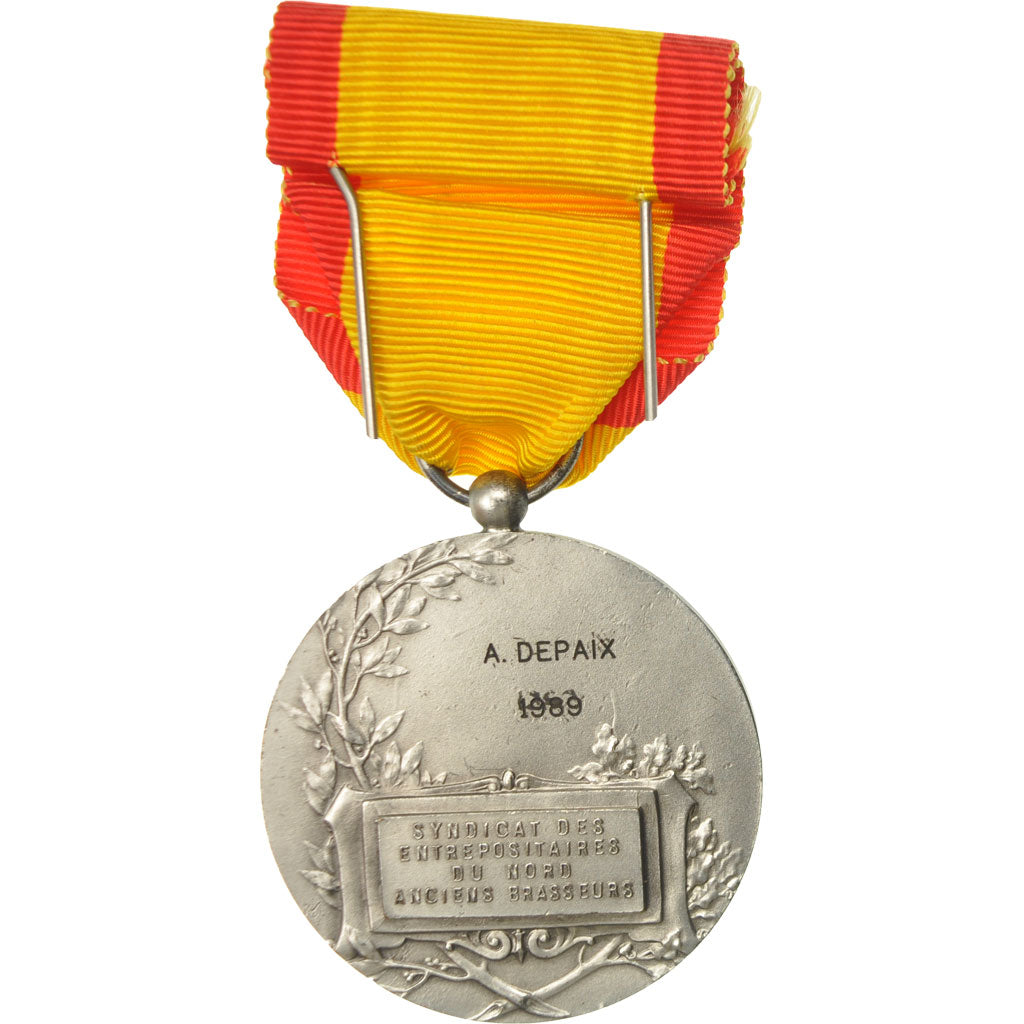 France, Syndicat des Anciens Brasseurs du Nord, Medal, 1989, Uncirculated