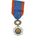 France, Education Civique, Médaille, 1933, Excellent Quality, Silvered bronze