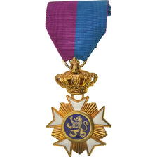 Bélgica, Chevalier de l'Ordre de la Croix Belge, medalla, Excellent Quality